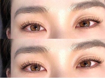 エクラ(eclat.)の写真/【渋谷駅チカ★韓国アイドル風束感マツエク★パッチリeyeのパリエク】まつげ＆眉毛の施術は当店にお任せ♪