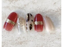 ネイルファクトリー 横浜ベイクォーター店/アニマルデザイン　¥11000