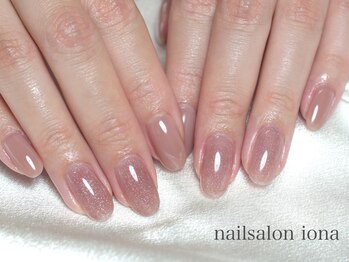 イオナ(iona)/ラメ入りワンカラーネイル