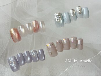 アミ バイ アメリ(AMI by Amelie)の写真/指先から差がつく、大人のためのこだわりネイル。丁寧なケアと“美フォルム仕上げ”更にモチの良さも好評。