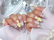 レース×クリアネイル♪