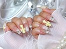 レース×クリアネイル♪