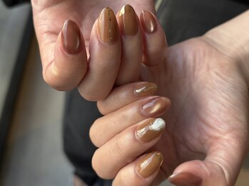 レトネイル レトネイル 大阪梅田(reto nail)/秋ネイル/ニュアンス/マグネット