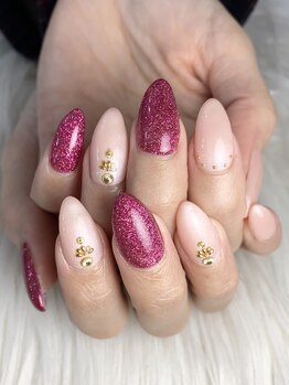 インプレス 鶴見店(Impress)/ピンクネイル