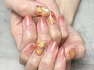 紅葉ネイル