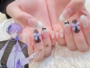 ラルネイル 大宮(Lull. nail)/#推し活デザイン#モチーフカラー