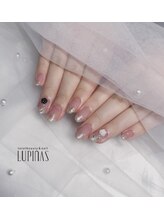 ルピナス(LUPINAS)/薔薇ネイル