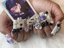 付け放題コース☆地雷ネイル