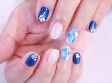 ラルネイル 大宮(Lull. nail)/＊ビジュー＊マーブル＊