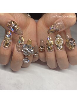 フェミニン 観光通り店(Feminine)/派手派手デザインも得意です！