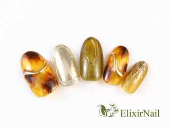 エリクサーネイル 心斎橋(Elixir Nail)/定額c やり放題/クーポン使用