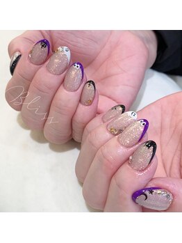 ブリス(Bliss produced by syisyu)/大人ハロウィンネイル