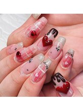 シュシュ(Chou chou)/バレンタインネイル