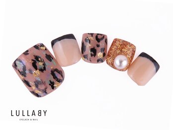 ララバイ 立川北口店(LULLABY)/大人のレオパードネイル