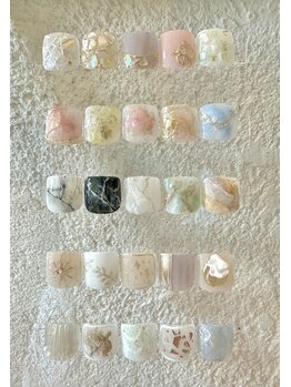 フリージア バイ レ ヴィエリス(Freesia. by Re'VIELISS)/【ayaka専用】フット親指アート