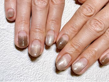 アトリエ グリッター(atelier glitter)/マグネットカラーでグラデ