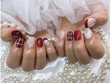 アンジュ(Ange)/【Rika】クリスマスネイル