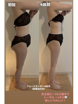 ベル/フォースカッター160分 4回