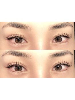 目の形にあったエクステ提案が得意