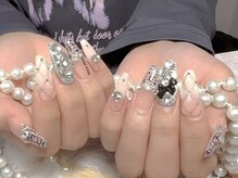 モアネイル 新宿/ワンホンネイル/持ち込み/新宿