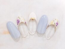 プルトワ(pourtoi)/お花ネイル★
