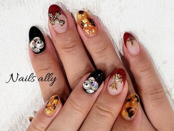 ネイルズアリー 立川店(Nails ally)/ハロウィン×イベントネイル×秋