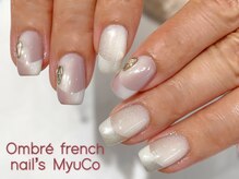 ネイルズミューコ(nail's MyuCo)/オンブレフレンチ