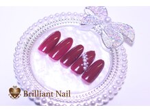 ブリリアント/Newワンポイントネイル♪