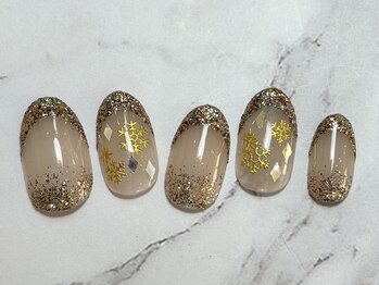 ネイルブレイク リリア(Nail Break lilia)/【初回オフ無料】ラメフレンチ