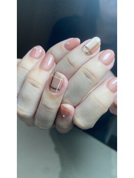 エス(S)/チェック/ビジュー/マグネット