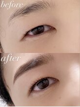 チル(Chill select by OFF)/眉ワックス×まつげパーマ