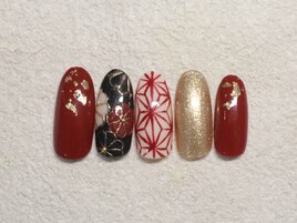 12月新作☆和ネイル612ｄ3