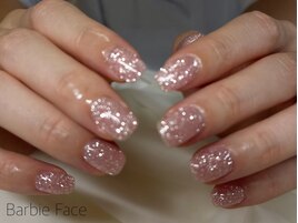 フラッシュピンクネイル