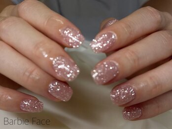 バービーフェイス 恵比寿(Barbie Face)/フラッシュピンクネイル