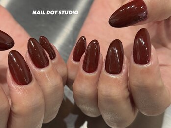 ボルドーワンカラー