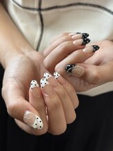 ヌーヴ(NOUVE)/dot French nail