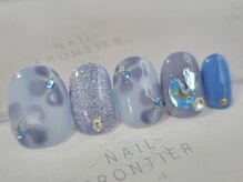 ネイルフロンティア 吉祥寺(NAIL FRONTIER)/Fネモフィラマグビジュー11980円