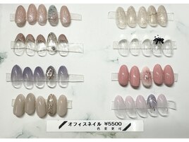 選べるオフィスネイル5500円