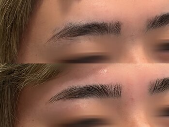 LULU Brow by Lilou【アイブロウ/HBL/眉毛サロン】の写真/メンズアイブロウのスペシャリストが創る、骨格似合わせ眉WAXで清潔感溢れる好印象な目元へ