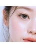 【人気No.2】Wマットフラット120本&美まゆ毛《WAX・間引き・眉カット》¥9000