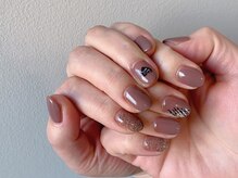 ネイルズ ララ(nails Lala)/バレンタインネイル。