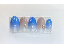 ネイルアンドアイ ミント(nail＆eye mint)/4月キャンペーンネイル