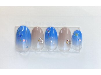 ネイルアンドアイ ミント(nail＆eye mint)/4月キャンペーンネイル