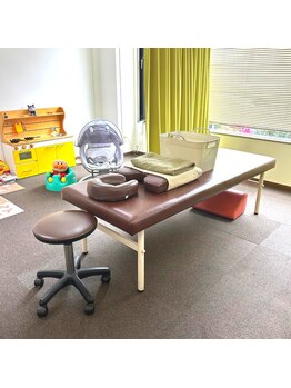 立石たいよう鍼灸整体院/施術ベッド雰囲気です♪