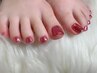 【再来】フットシンプルネイルコース