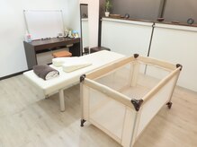 代々木八幡なごみ整骨 整体院/寝返りするお子様と一緒でもOK！