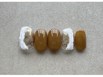 キャンアイドレッシー 長岡店(Can I Dressy)/ブラウンlatteネイル