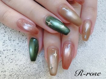 アールローズ(R-rose)/マグネットネイル