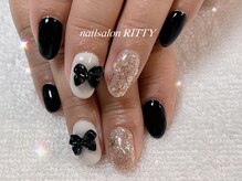 ネイルサロン リッティー(RITTY)/リボンネイル