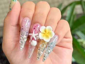 エムネイル(M-Nail)の写真/【スカルプするならM-Nail★】20年間人気店★持ち込みデザインOK★長さだしでロングもショートもOK◎